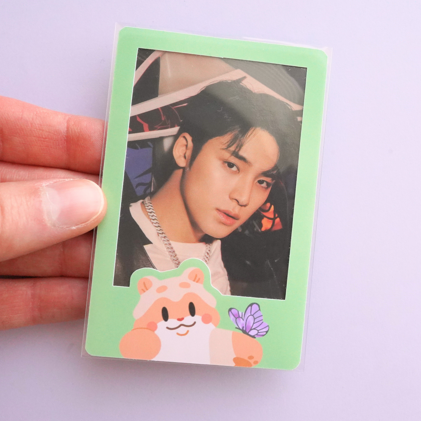 🪻 Flower Garden Photocard Deco Sleeves Set of 2