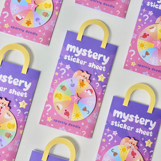 🛍️ Mystery sticker sheet bag (limited edition)