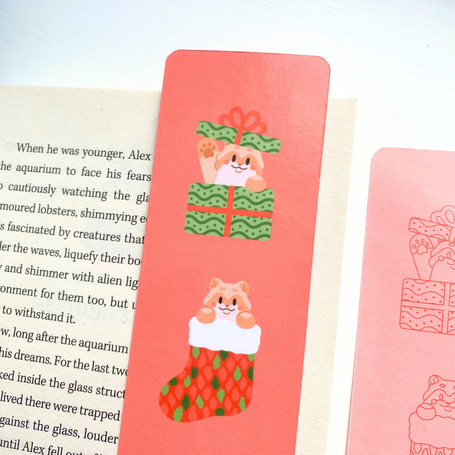 🎄 Christmas Cheer Double Sided Bookmark