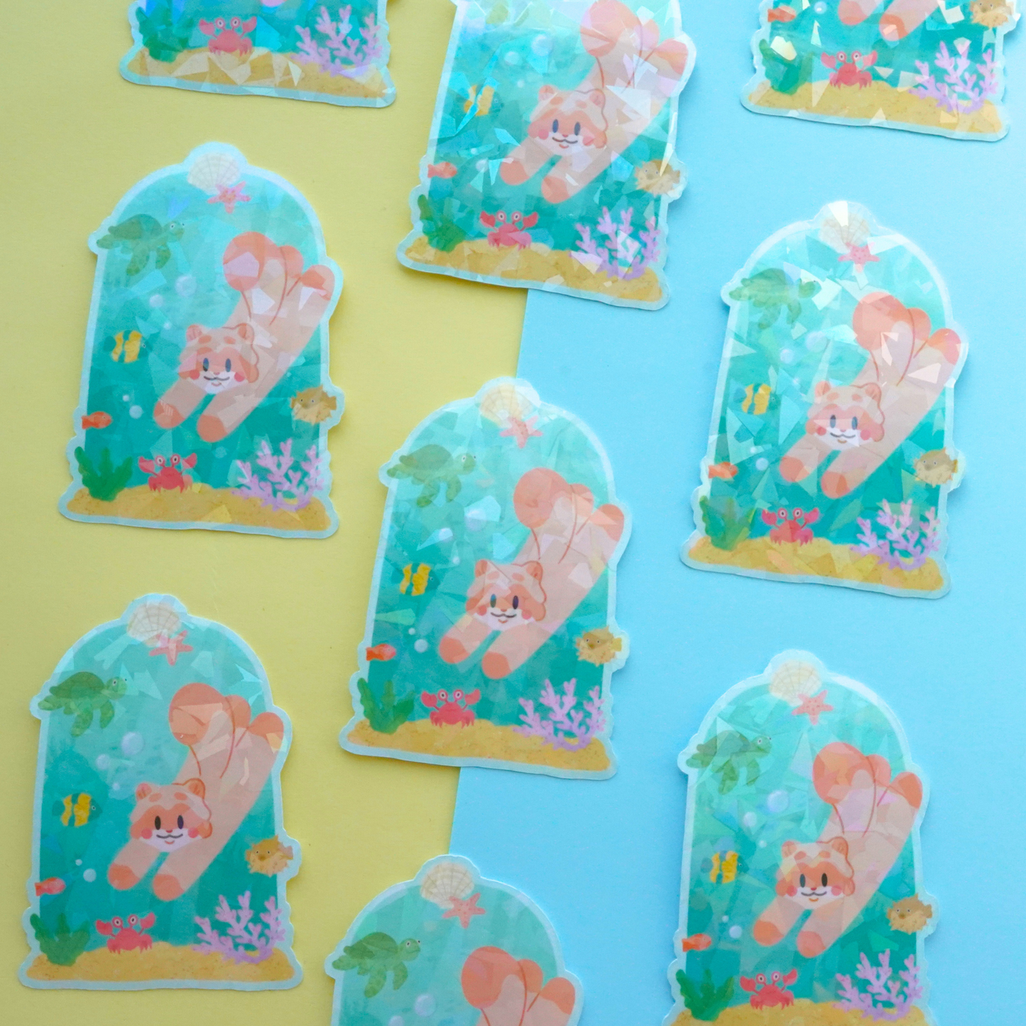 ☀️ Sparkly Sticker