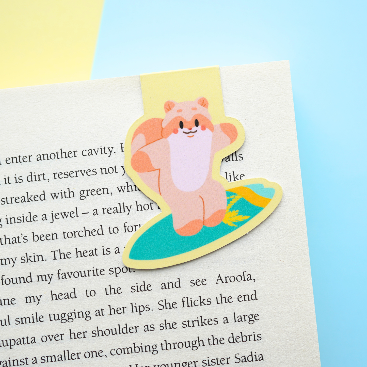 ☀️ Tropical Sun Magnetic Bookmark
