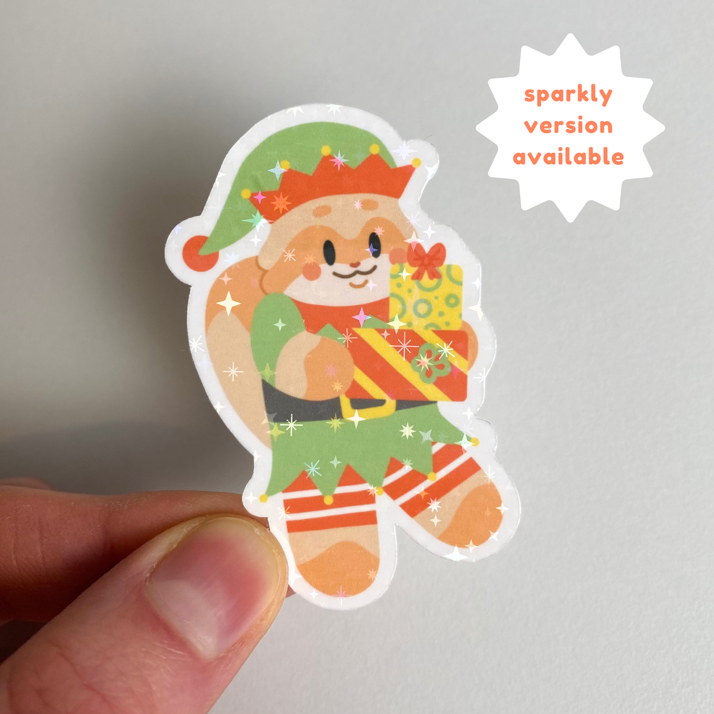 🎄 Christmas Cheer Elf Sticker