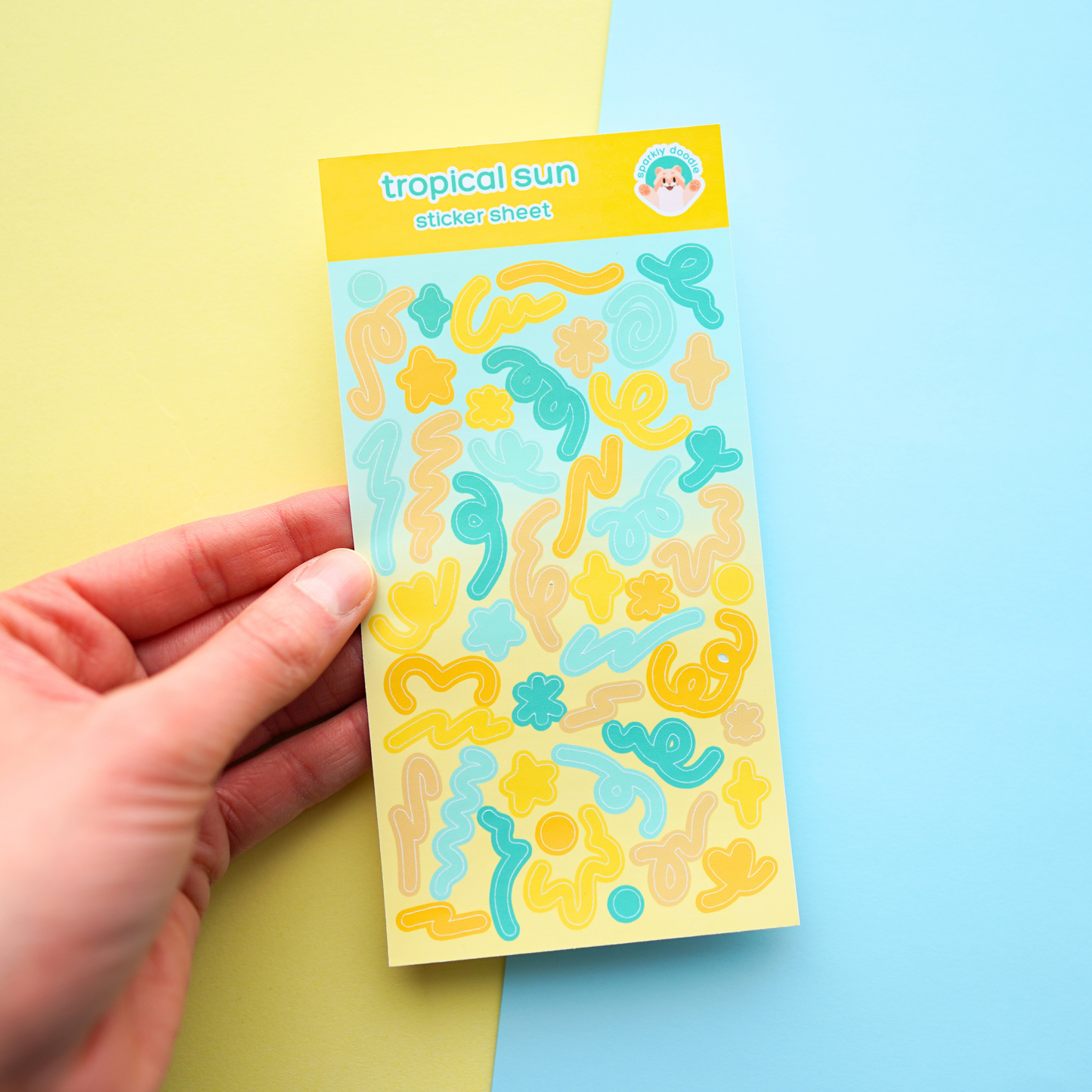 ☀️ Deco Swirls Sticker Sheet