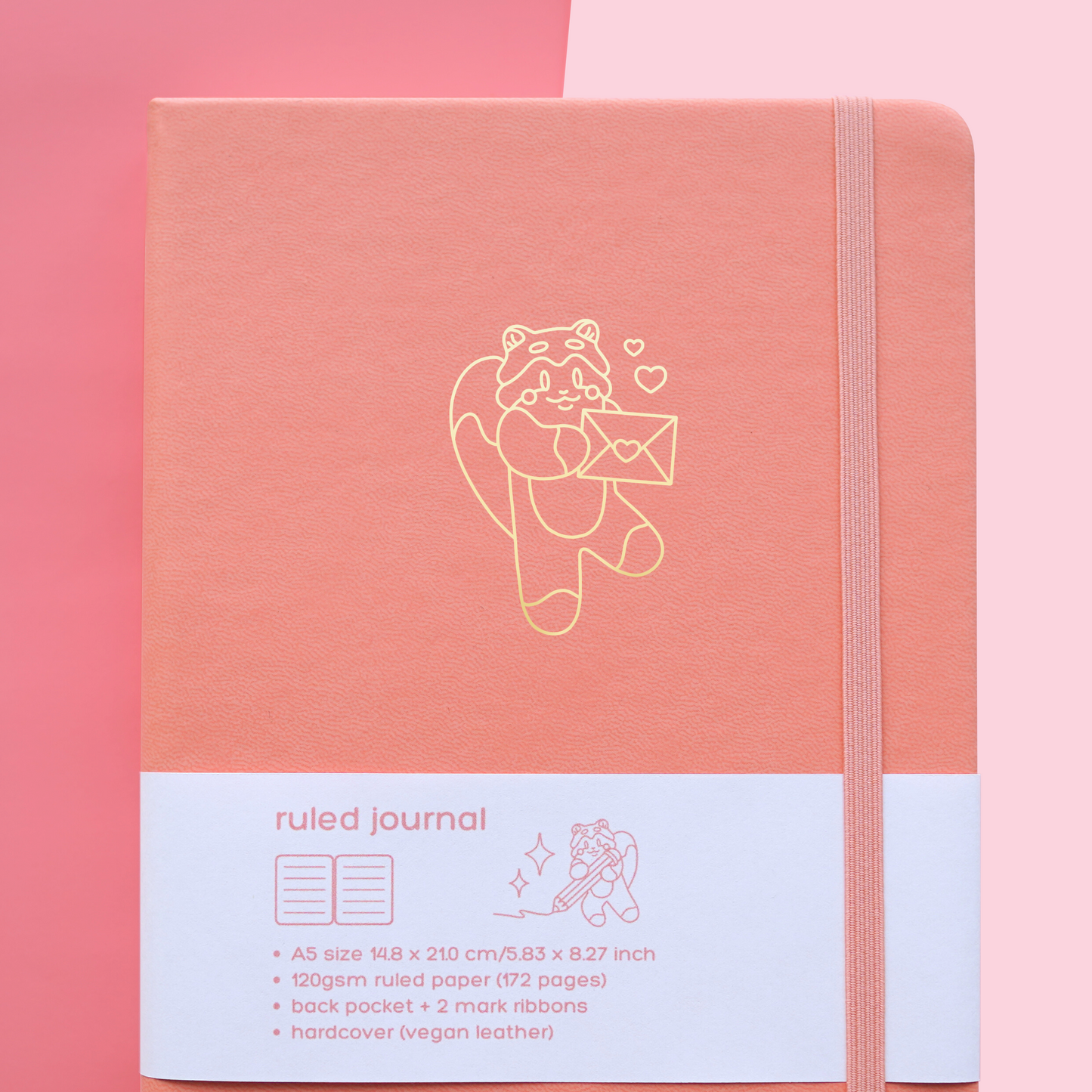 💕 Sweet Love Foiled Journal Planner (Customizable)