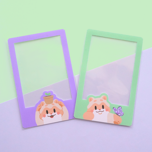 🪻 Flower Garden Photocard Deco Sleeves Set of 2