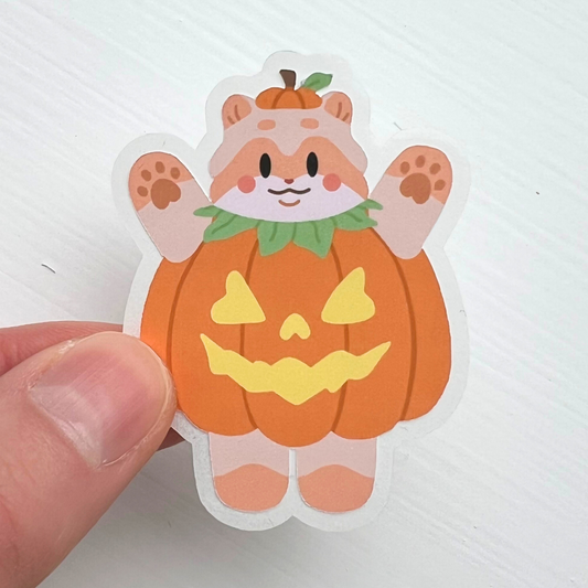 👻 Spooky Ghouls Easy Peel Sticker