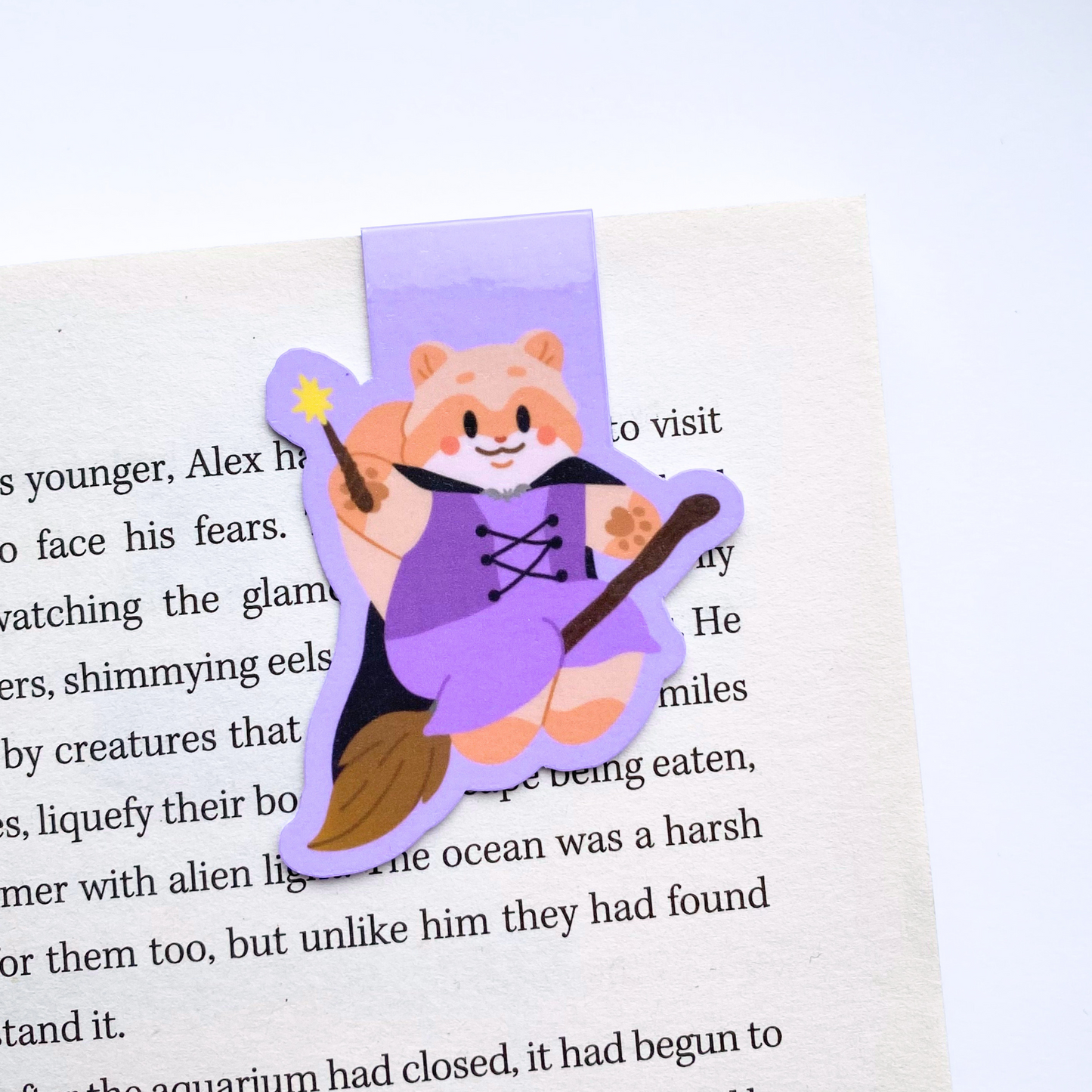 👻 Spooky Ghouls Magnetic Bookmark