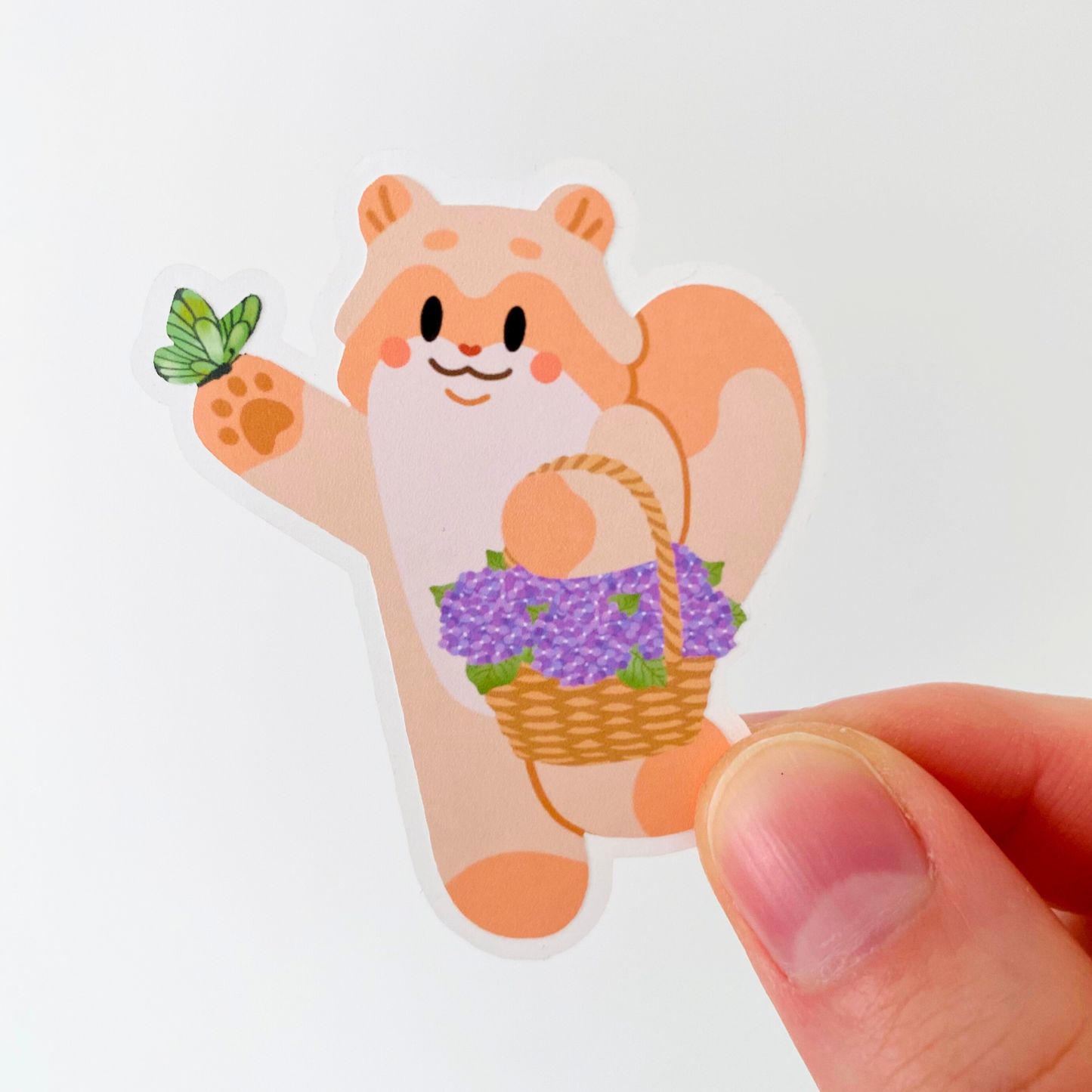 🪻 Flower Garden Easy Peel Sticker