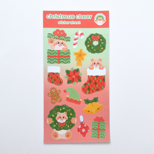 🎄 Christmas Cheer Sticker Sheet