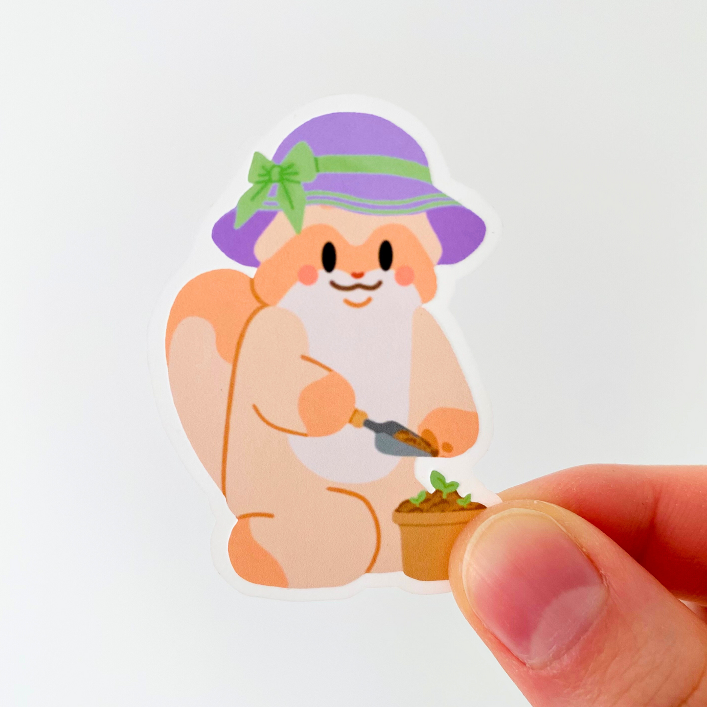 🪻 Flower Garden Easy Peel Sticker