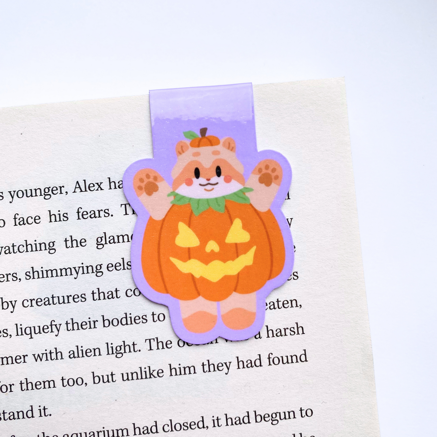 👻 Spooky Ghouls Magnetic Bookmark