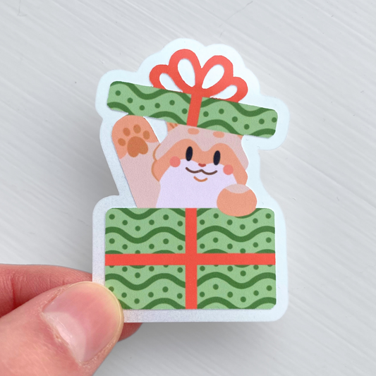 🎄 Christmas Cheer Gift Sticker